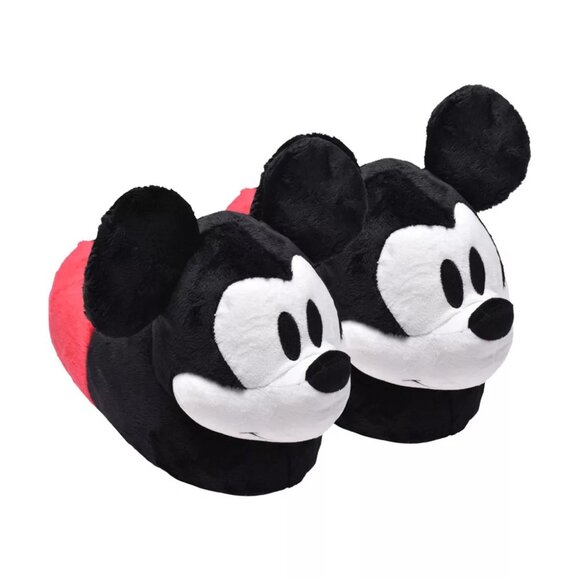 NEW Adult Mickey Slippers - Red XL W/11-12   M/13 - Picture 1 of 10